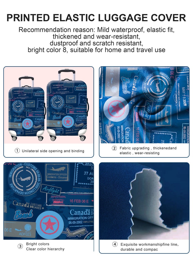 URbazaar Elastic Travel Luggage Cover Travel Suitcase Protective Cover for Trunk Case Apply to 18-30 inch luggage Suitcase Cover  - Image 4