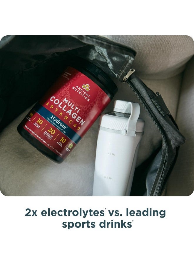 Ancient Nutrition Advanced Multi Collagen Protein Powder Hydrate, Lemon Lime, 30 Servings - Image 3