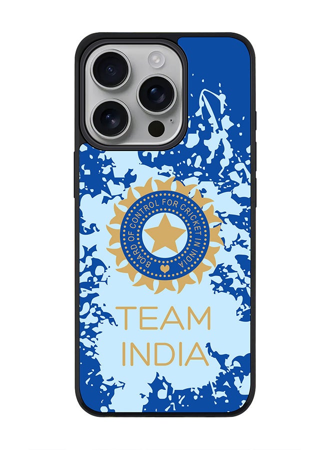 Stylizedd For iPhone 16 Pro Case [Compatible with MagSafe] Slim Magnetic cover Phone Case iPhone 16 Pro -Team India - Image 1