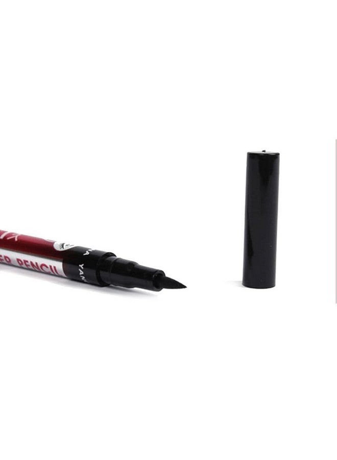 POPETPOP 3 Pcs Black Waterproof Smudge-proof Eyeliner Pencil, Waterproof Eye Liner Water Line Pencil, Long Lasiting Liquid Eyeliner Makeup for Women Girl - Image 4