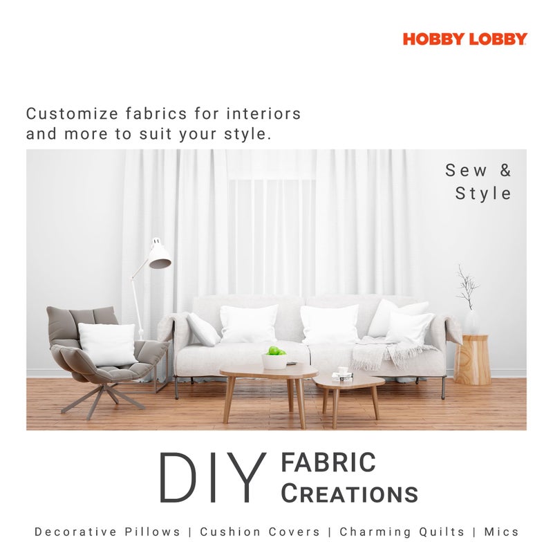 Hobby Lobby Dairy Farm Cotton Calico Fabric (1 Yard) - Printed Sewing Lightweight Precut Fabric for Clothes, Homeware & Accessories - Image 5
