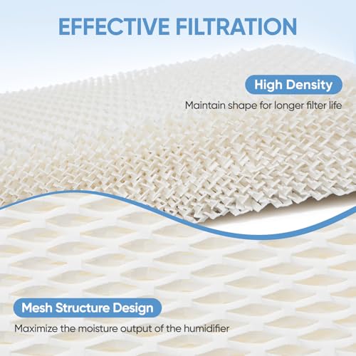 LBLVBNEWD 4 Pack MAF2 Humidifier Super Wick Wicking Filter Compatible with Aircare Esscik Air MAF2 MiostAIR MA0800 MA08000 MA0600 MA0601 and Replacement for Kenmore 15408 29988 Humidifiers - Image 3