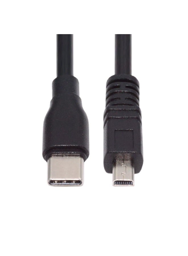 إيغويل كابل USB Nikon UC-E6، كابل توصيل USB C إلى Mini 8Pin لشحن ونقل البيانات للكاميرات COOLPIX D5200 D3200 D7200 S2500 S2600، متوافق مع كاميرات Sony DSLR-A100 A300 A350 A700 A900 DSC-W180 (1.5 متر، 1 عبوة) - Image 5