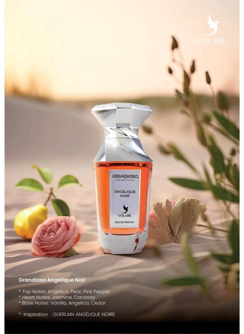 فولاري عطر أنجيليك نوار أو دو برفيوم من فولاري للجنسين - 100 مل (مستوحى من جيرلان أنجيليك نوار ) - Image 3
