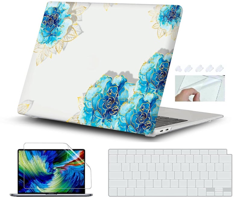 GIOIA BAZAAR Case for MacBook Air 13 Inch M1 A2337 A2179 A1932 2018-2020 Release Retina Display &Touch Id, Plastic Hard Shell Case Cover (Design16) - Image 1