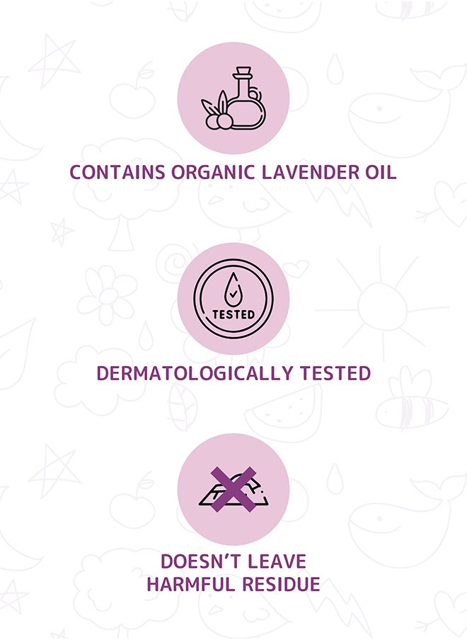 FRIENDLY ORGANIC Baby Laundry Detergent Lavender 1000ml - 100% Organic with Vegan Plant Derived Ingredient, Fragrance Free, Hypoallergenic & Dermatologically Tested  - Image 2