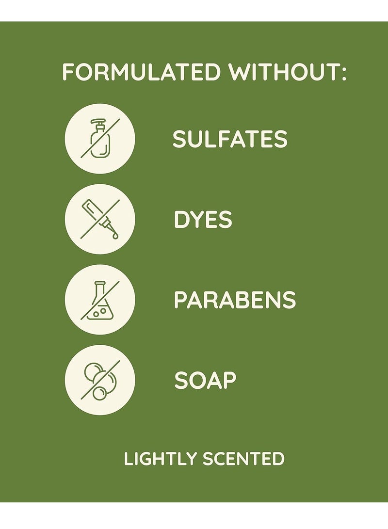 Aveeno Aveeno Daily Moisturizing Body Scrub, Exfoliating Body Wash for Smoother, Healthier Looking Skin, Soothing Prebiotic Oat Formula, Sulfate-Free, Soap-Free & Dye-Free, 8 oz - Image 4
