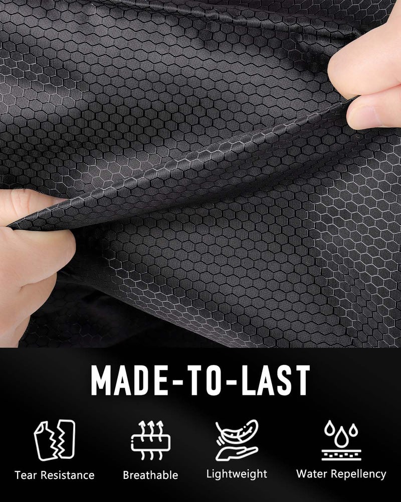 GLORIEROO Smell Proof Shoe Bags for Travel-Soccer Cleat Bag Smell Proof with Active Carbon Fabric | Odor-Absorbing Water-Resistant Track Shoe bags for Sports (Black with Green, UP TO US14) - Image 4