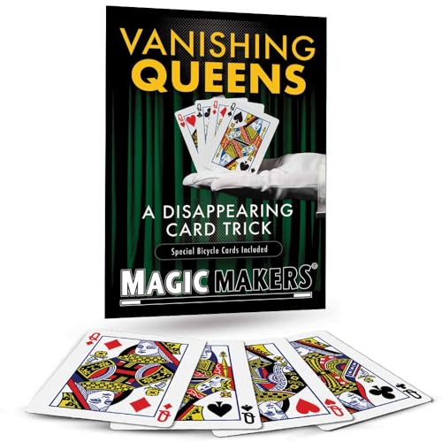 Magic Makers Vanishing Queens The Ultimate Disappearing Card Act - Image 1