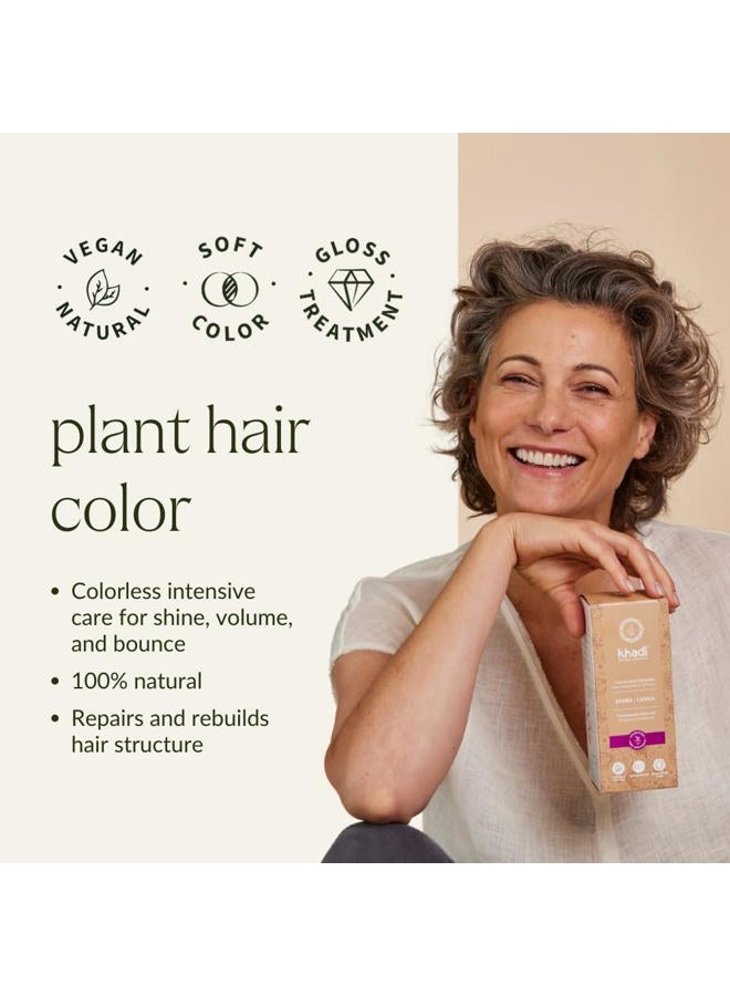 Khadi Natural Hair Powder, Henna (Seena/Cassia), 150g, Multi - Image 3