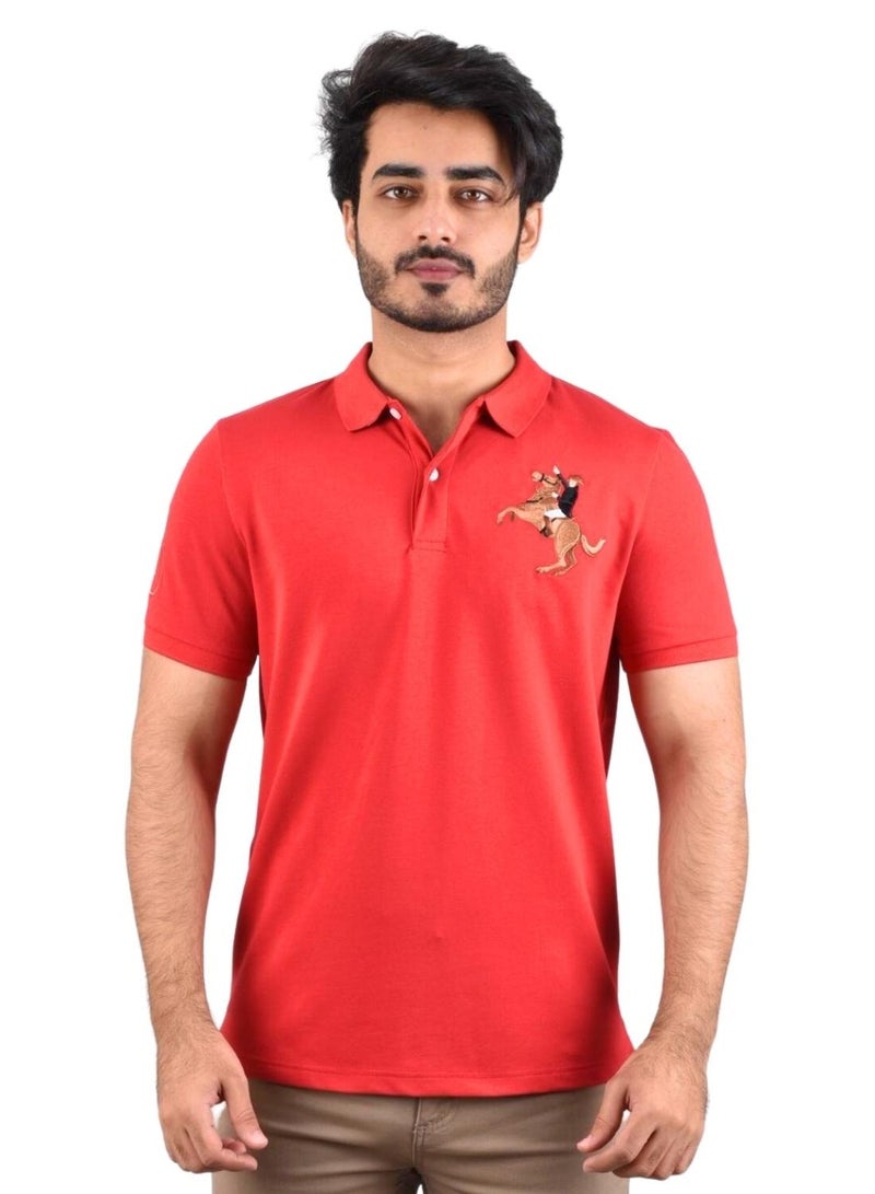 GIORDANO Napoleon Polo Red - Image 1