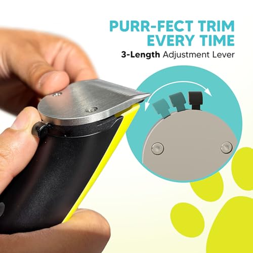 Letsshave EZ‑WIZZY Pet Trimmer Replacement Blade – Pack of 2 | Sharp & Whisper‑Quiet | Ceramic Blades | Dogs, Cats and All other Furr Animal Grooming - Image 3