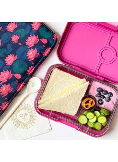 Yumbox Yumbox Panino Leakproof Bento Lunch Box Container for Kids & Adults (Malibu Purple Unicorn)  - Image 3