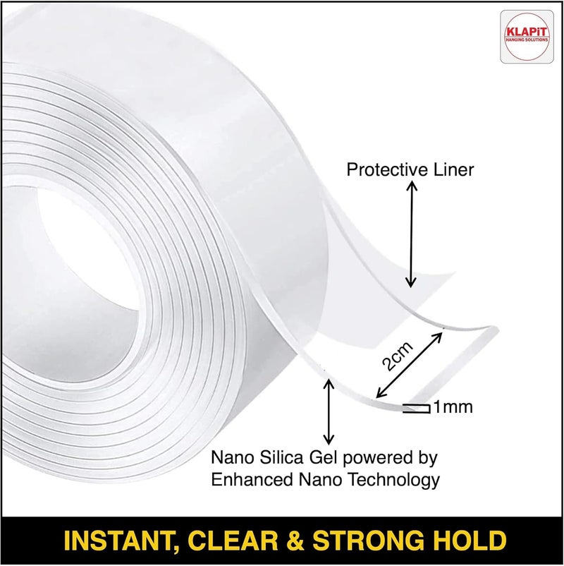 KLAPiT SUPER TAPE Double Sided Heavy Duty Mounting Tape - Image 2