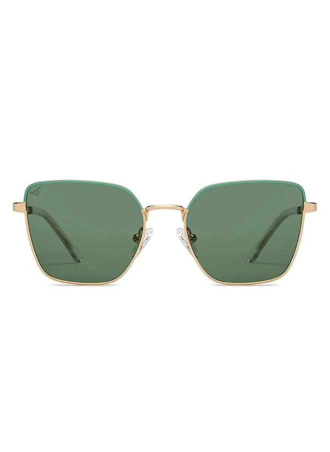 فينسينت تشيس Women's Full Rim Cat Eye Future Classics Branded Latest And Stylish Sunglasses Polarized And 100% UV Protected Women Small VC S16548 - C3