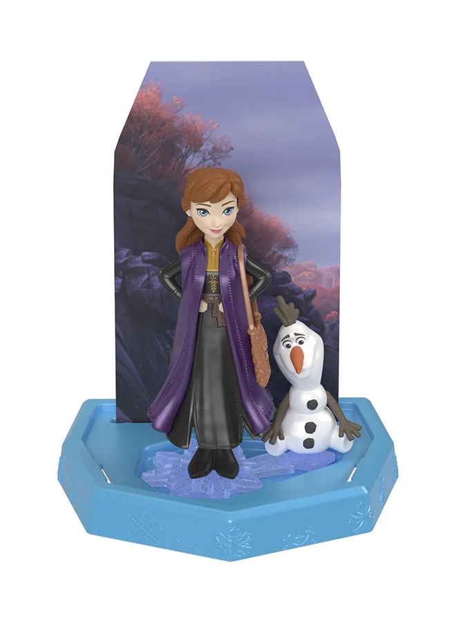Disney FROZEN Frozen Small Doll Set, Ice Reveal with 1 Doll, Squishy Ice Gel and 6 Surprises Including Friend Figure & Play Pieces (Dolls May Vary)