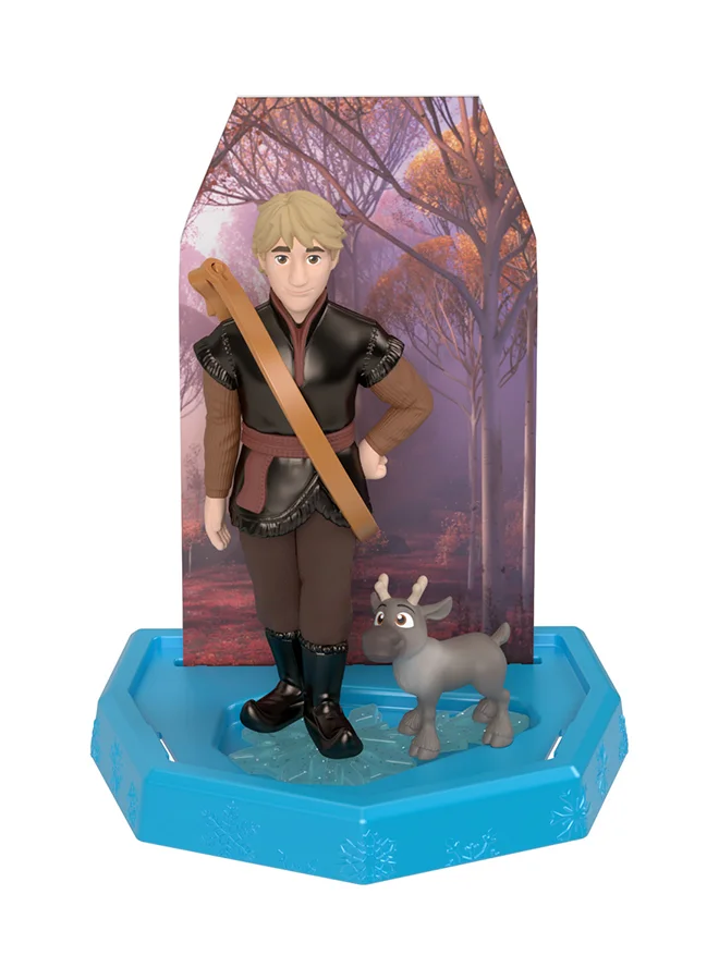 Disney FROZEN Frozen Small Doll Set, Ice Reveal with 1 Doll, Squishy Ice Gel and 6 Surprises Including Friend Figure & Play Pieces (Dolls May Vary)
