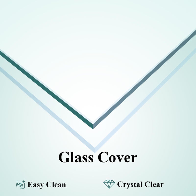 RPJC Document Frame Certificate Frames Made of Solid Wood High Definition Glass and Display Diplomas 8.5x11 Inch Standard Paper Frame with Stand Black - Image 3