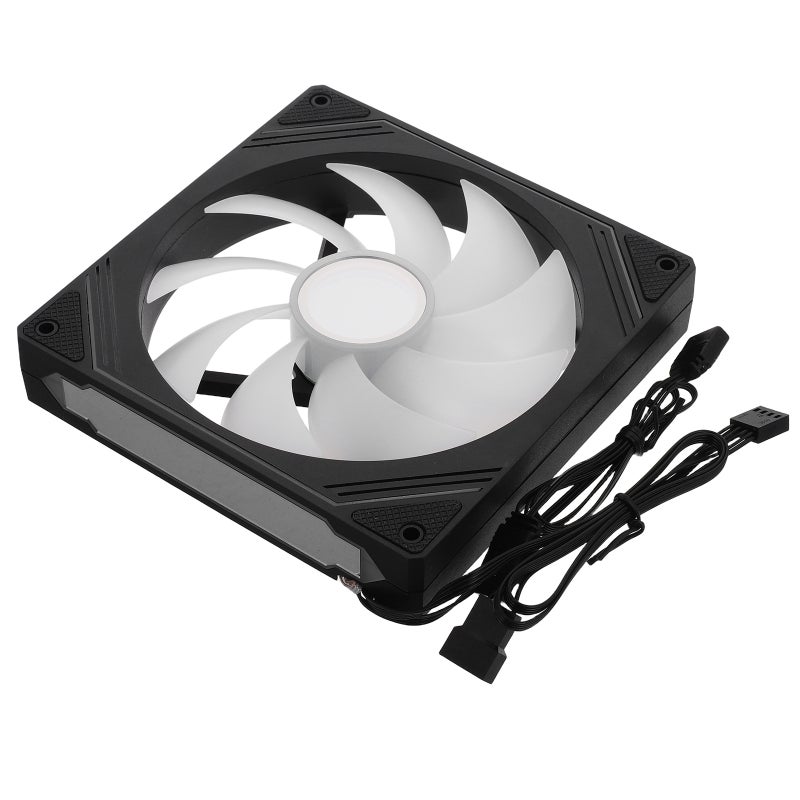 PC Case Fans, Efficient Cooling with ARGB Sync for Desktops, Durable ABS Material - Image 1