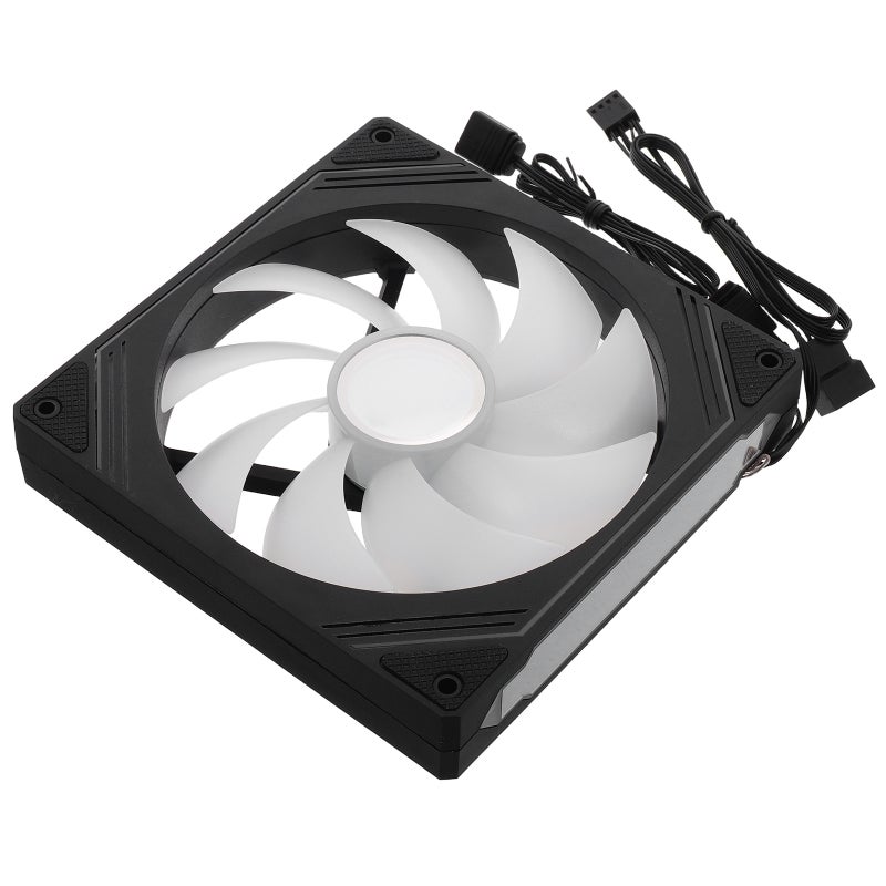 PC Case Fans, Efficient Cooling with ARGB Sync for Desktops, Durable ABS Material - Image 4
