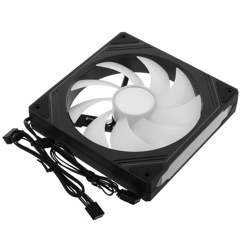 PC Case Fans, Efficient Cooling with ARGB Sync for Desktops, Durable ABS Material - Image 5
