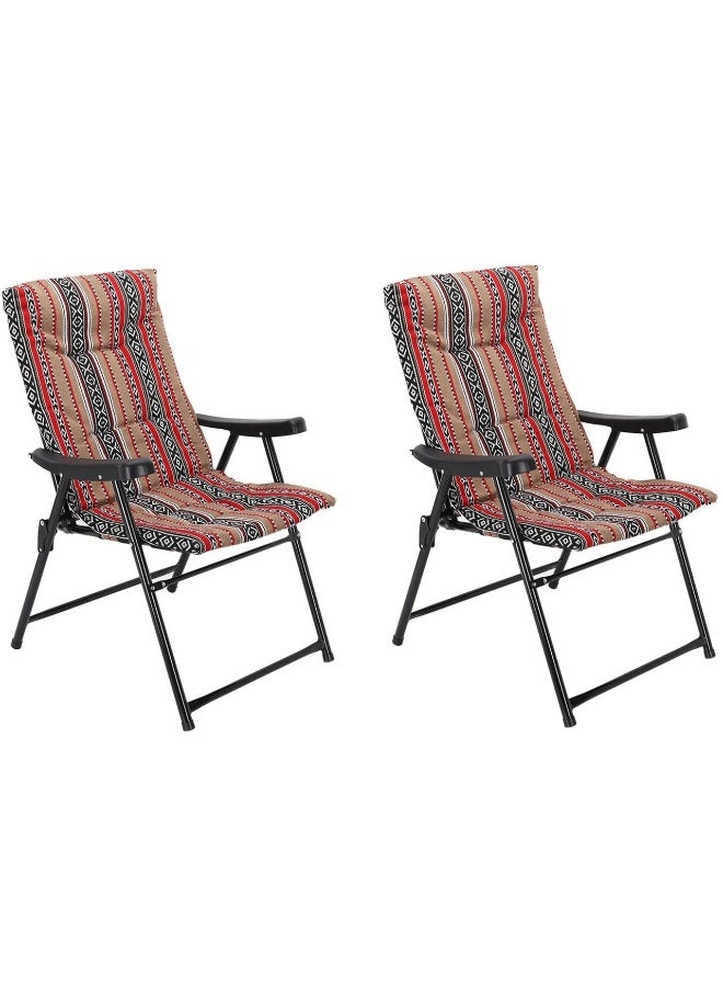 التيس كرسي رحلات قابل للطي تراث سعودي Heavy Duty Folding Camping Chair SKT3 - Image 3