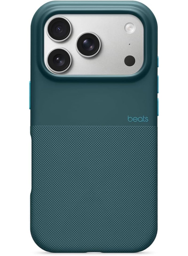 إيكو سيستم غطاء Ecosystem Beats لهاتف iPhone 17 Pro Max، غطاء متين يدعم الشحن اللاسلكي وحماية الكاميرا، تم اختباره ضد الخدوش والسقوط، ملمس غير لامع مع بطانة من الألياف الدقيقة لهاتف iPhone 17 Pro Max (أزرق) - Image 1