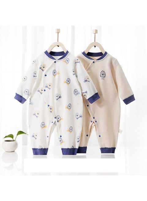 Two Jumpsuits With Long Sleeves For Babies And Toddlers