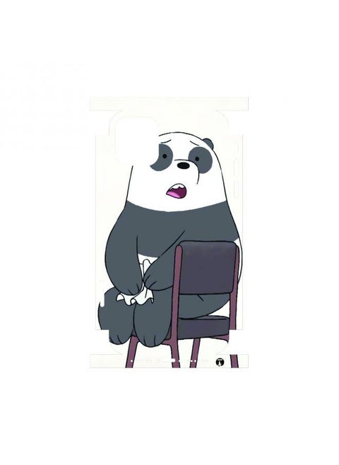 PRINTED Back Phone Sticker With The Edges FOR IPHONE 13 Animation Ice Bear From we bare bears by cartoon network