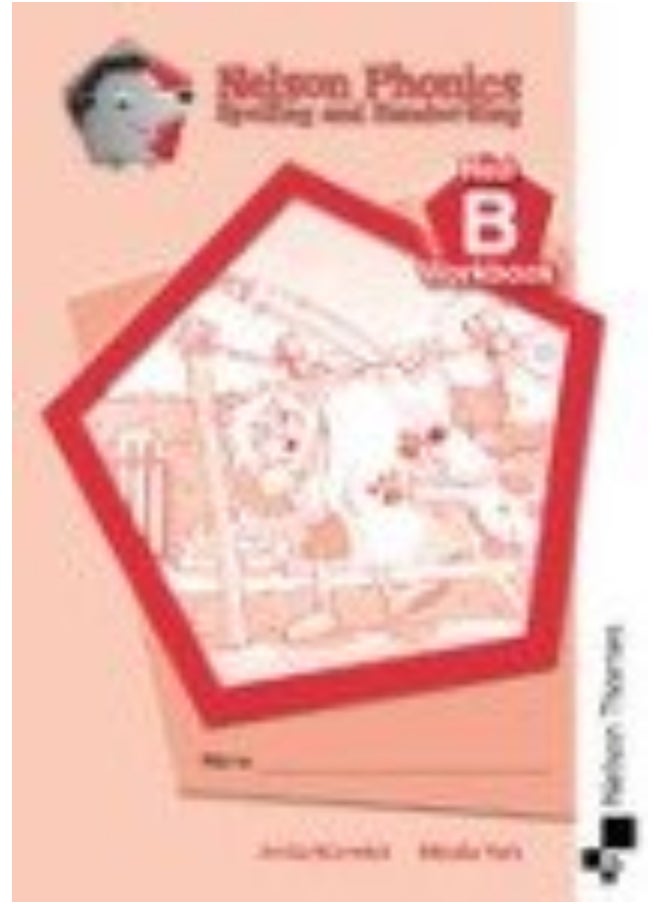 null - Nelson Phonics Spelling and Handwriting Red Workbook B - Image 1