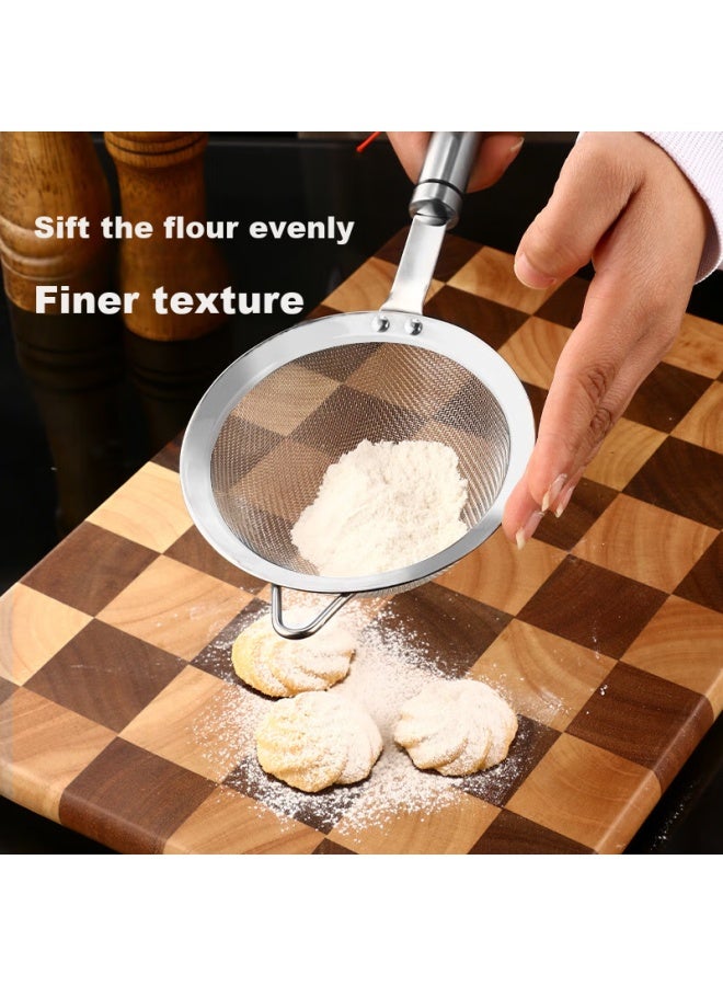 GRASEY Guangyi 304 Stainless Steel Strainer, Soy Milk Filter, Flour Sieve, Fine Mesh Screen, Oil Separator, Medicine Residue Strainer Gy7616  - Image 5