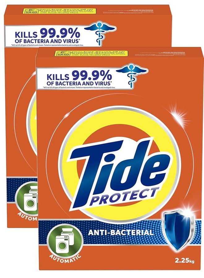 Tide Fast Action Laundry Detergent Powder 2x2.25KG