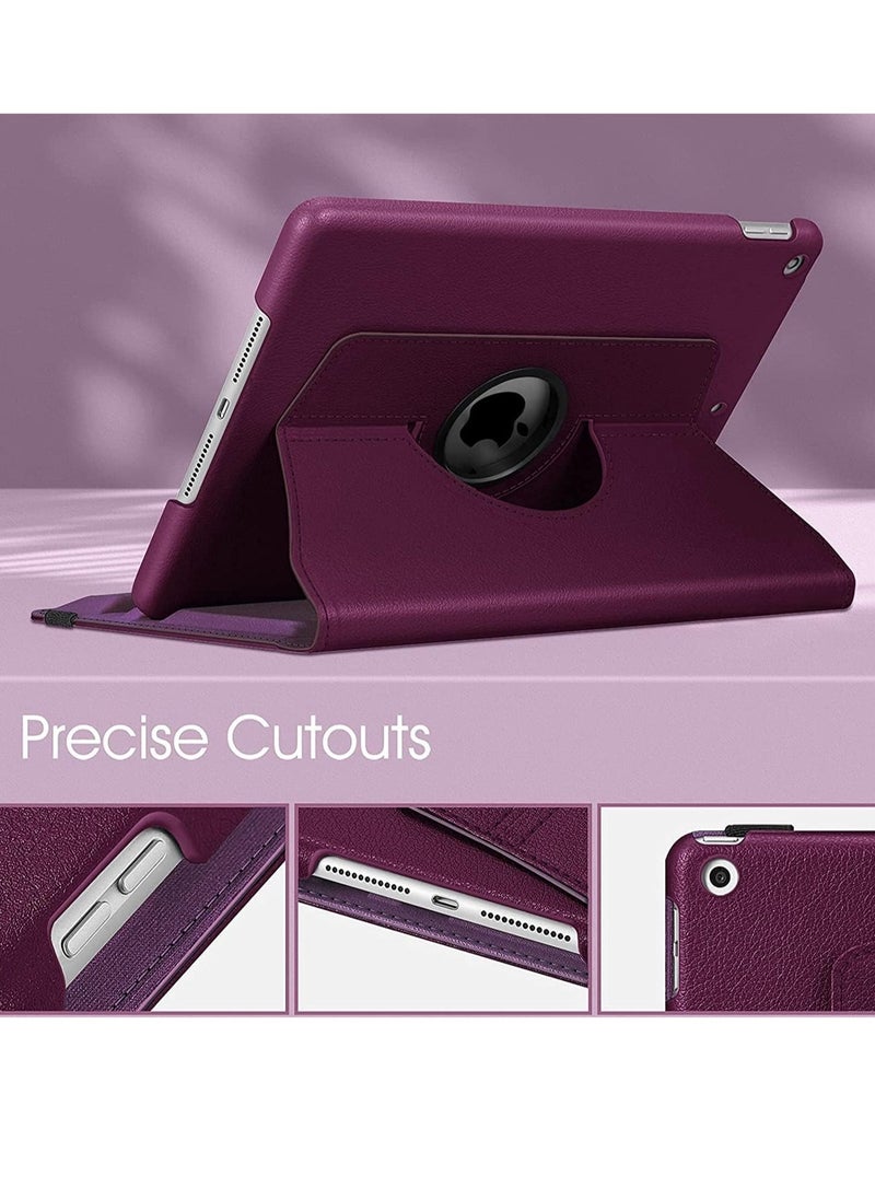 vesus Smart Cover Case for iPad Air, 360 Degree Rotating Stand, [Auto Sleep/Wake], Folio Leather Smart Cover Case for iPad Air 2nd/3rd/4th Generation, Slim Lightweight Stand Cover, - Image 2