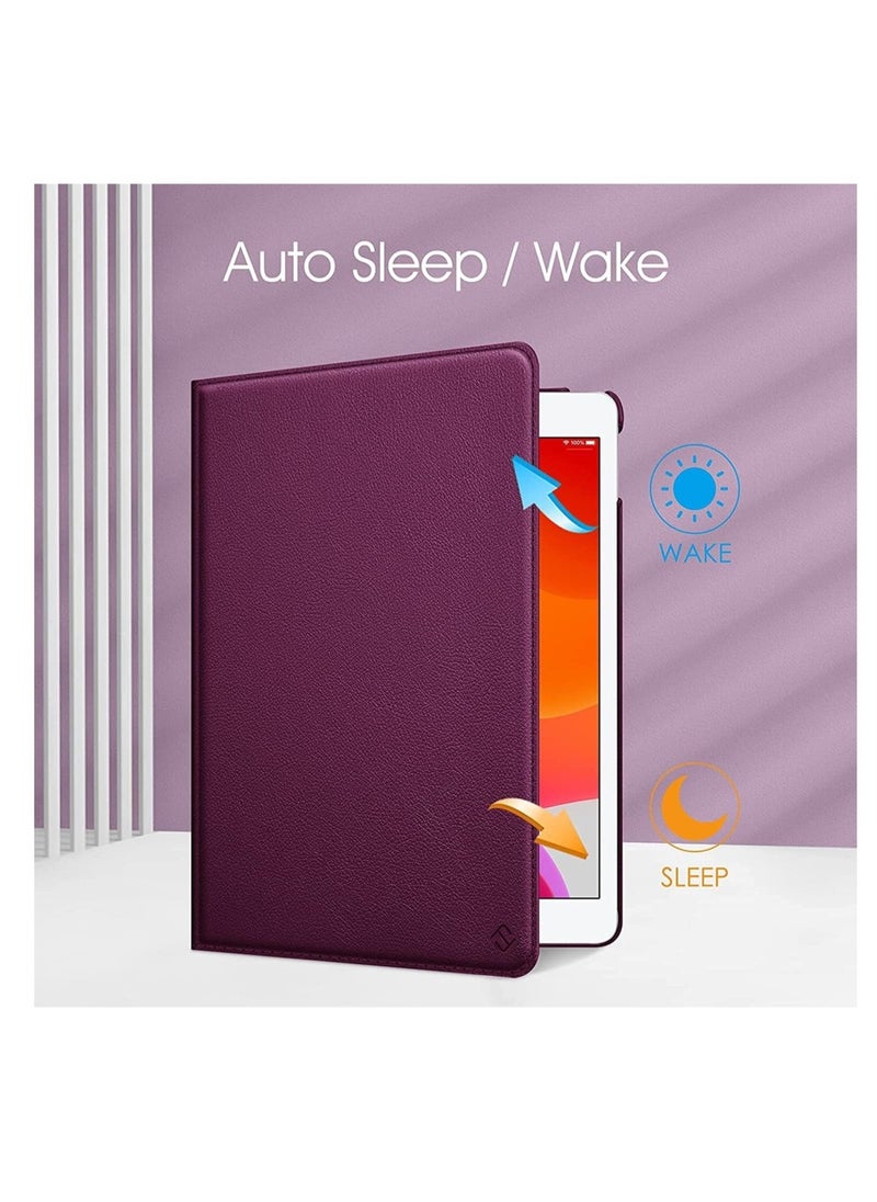 vesus Smart Cover Case for iPad Air, 360 Degree Rotating Stand, [Auto Sleep/Wake], Folio Leather Smart Cover Case for iPad Air 2nd/3rd/4th Generation, Slim Lightweight Stand Cover, - Image 3