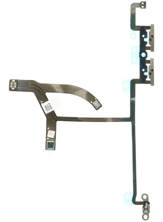 TPhaelay OEM Volume Button Control Flex Cable Replacement for iPhone Xs Max 6.5 inch Mute Button Volume Connector Silent Switch Pre-Installed Metal Bracket Holder - Image 2