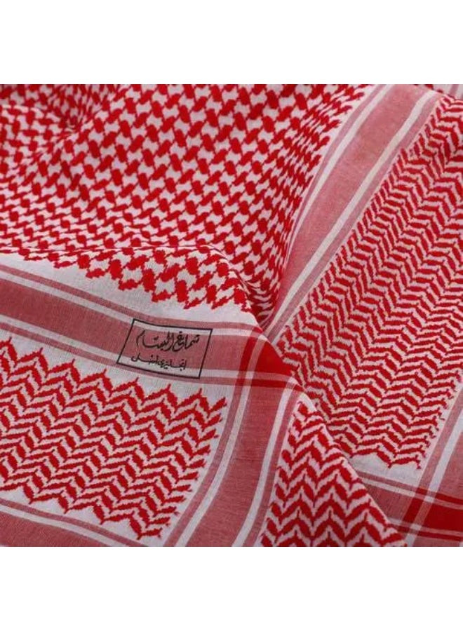 Al Bassam Black Seal Shemagh – Elegance Signed in Black - Image 5