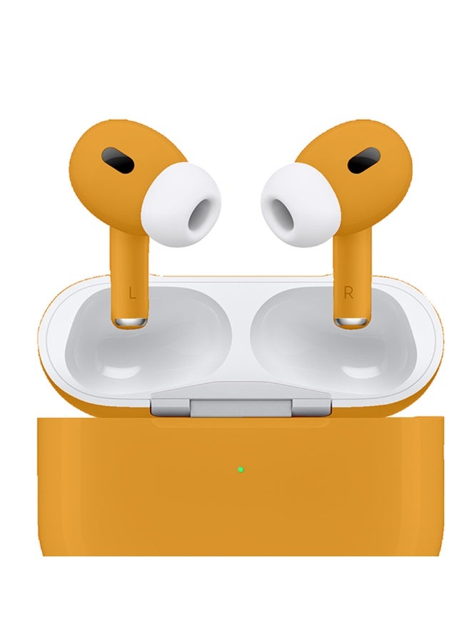 Craft Merlin Craft Customized Apple AirPods Pro 3 – Honey Hand-Painted Finish, Personalized Wireless Earbuds, Warm Aesthetic Gift (Honey) - Image 2