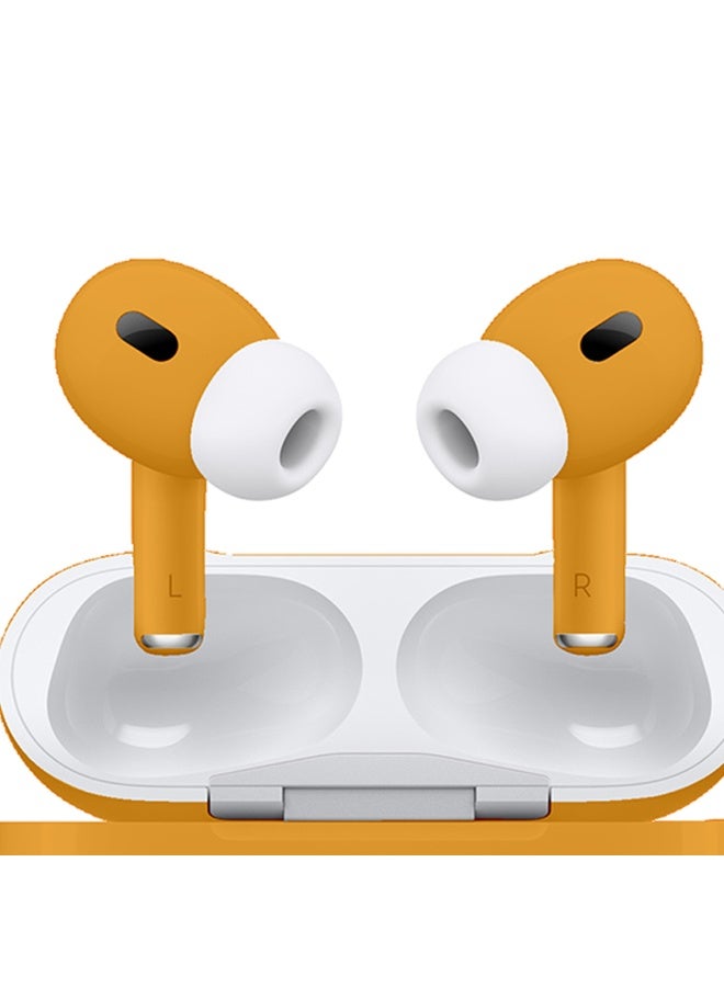 Craft Merlin Craft Customized Apple AirPods Pro 3 – Honey Hand-Painted Finish, Personalized Wireless Earbuds, Warm Aesthetic Gift (Honey) - Image 5