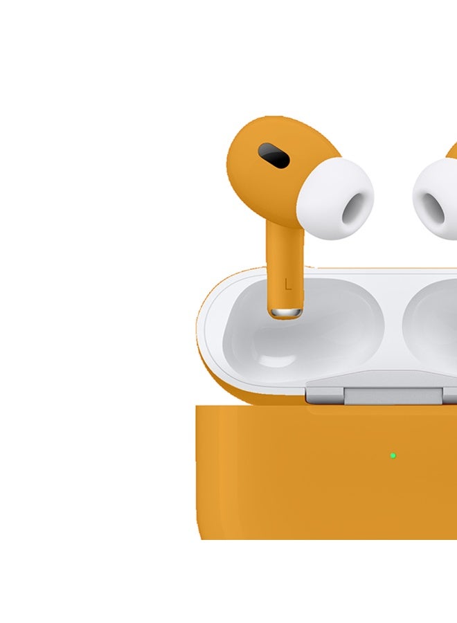 Craft Merlin Craft Customized Apple AirPods Pro 3 – Honey Hand-Painted Finish, Personalized Wireless Earbuds, Warm Aesthetic Gift (Honey) - Image 3