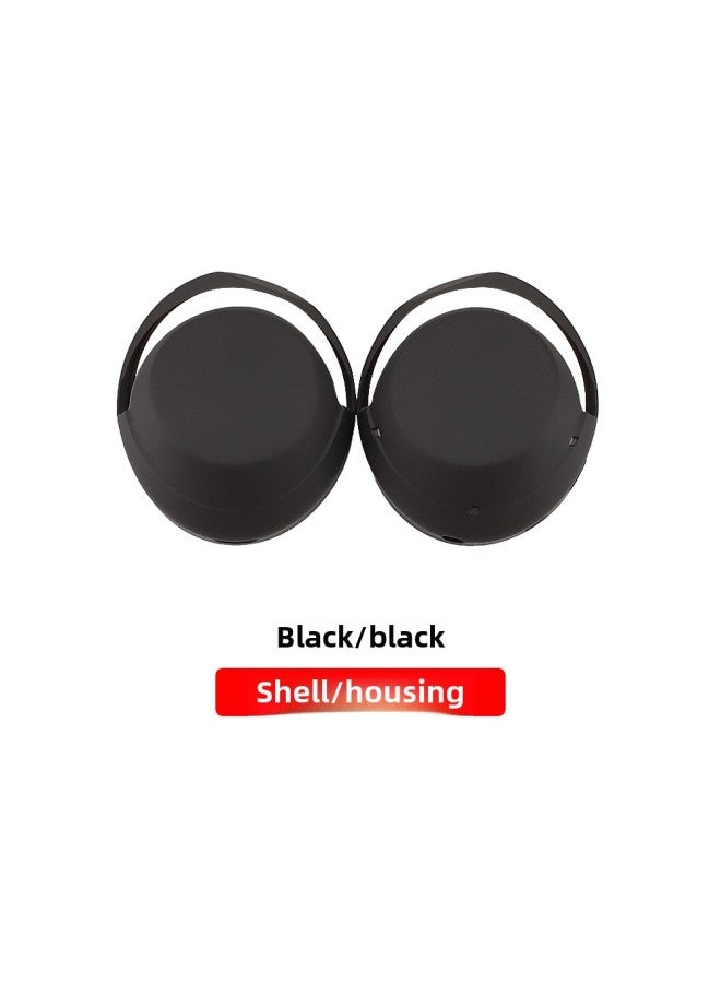 Suitable For SONY SONY WH-1000XM4 Ear Cap Head Beam Cover Skeleton Silicone Earmuffs Earplugs Protective Shell-Color:Shell Black-Model:Sony WH-1000XM4  - Image 1