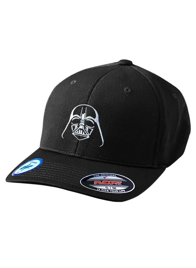 EvolveFISH SW Vader Helmet Embroidered Adult Cool & Dry Sport Cap Hat (as1, Alpha, l, x_l, Black) - Image 1