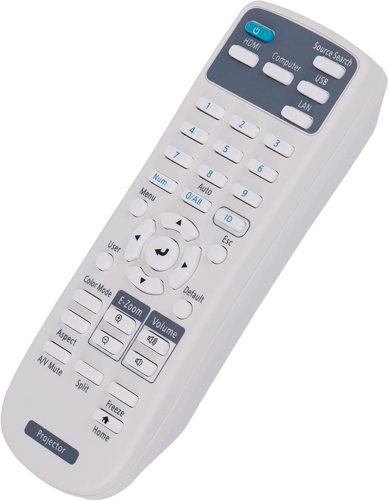 فينابتي جهاز تحكم عن بعد بديل متوافق مع جهاز عرض إبسون للمنزل السينمائي V11H980020 Home Cinema 880 VS260 EX3280 EB-992F EB-W51 EB-FH06 EB-982W EB-X51 EB-WO6 EB-972 EB-E10 EB-X06 EB-118 EB-E20 EB-E01 EB-W49 - Image 1
