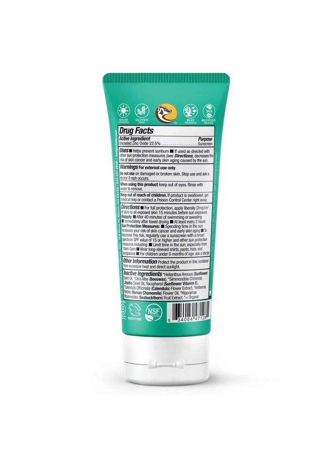 Badger Mineral Baby Sunscreen Cream SPF 40, 98% Organic Toddler Sunscreen with Zinc Oxide, Broad Spectrum, Reef Safe, Water Resistant, Pediatrician Tested Baby Sunblock for Sensitive Skin, 2.9 fl oz  - Image 2