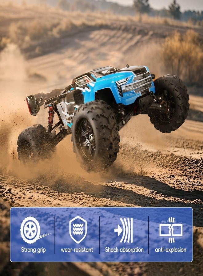 AllinRC PreGlued 1/8 RC Monster Truck Buggy Wheels and Tires 17mm Hex with Foam Inserts for Traxxas Maxx Tmaxx E-Revo 2.0 3.3 Arrma Kraton Typhon 6S HSP HPI Savage Flux Redcat Kaiju - Image 3