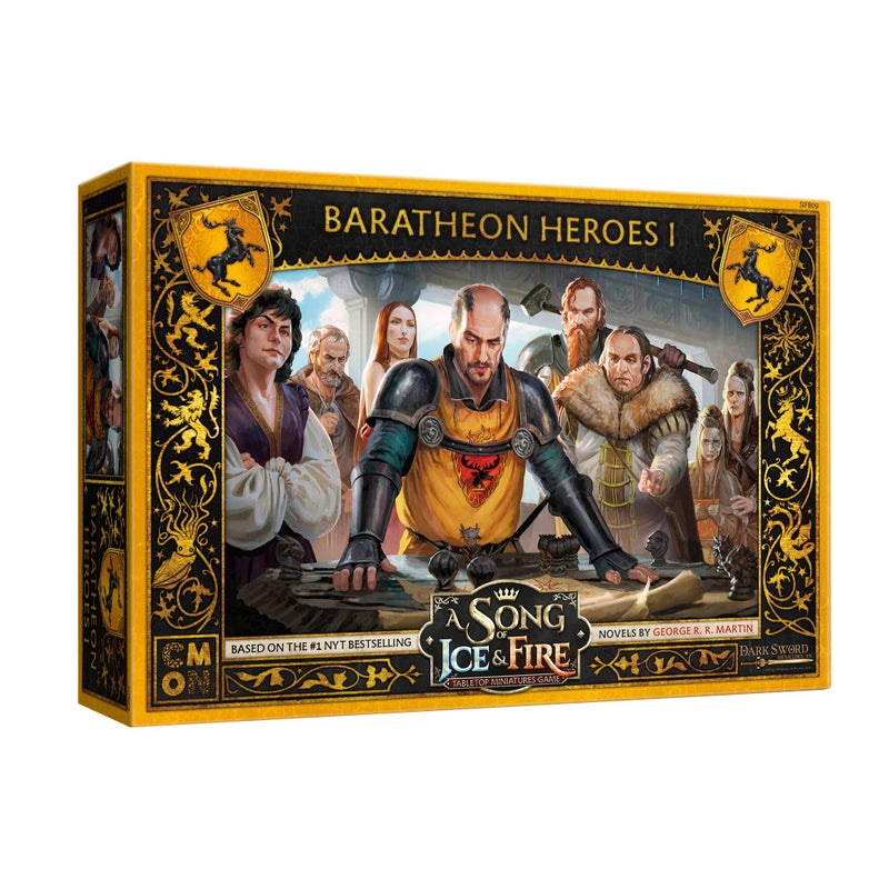 CMON A Song of Ice and Fire Tabletop Miniatures Baratheon Heroes I Box Set Leaders of The Stormlands Strategy Game for Adults Ages 14 2 Players 4560 Minute Playtime Made by CMON - Image 3