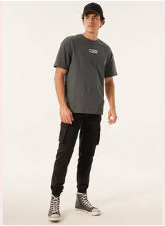 DeFacto Man Crew Neck Short Sleeve Knitted T-Shirt  - Image 2