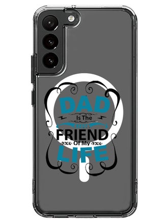 Magnetic Case for Samsung Galaxy S23 6.1-inch Compatible with MagSafe Wireless Charging, Shockproof Phone Bumper Cover Dad is the best friend Black copy - pzsku/ZE1653D37620B8BEA0E50Z/45/_/1700220358/d54bb58b-3ccb-4c7a-a7dd-de11e4c4a6cf