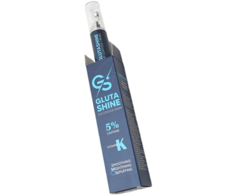 GLUTASHINE EYE CONTOUR CREAM  5% CAFFEINE VITAMIN K  0.5 fl oz / 15 ml - Image 4