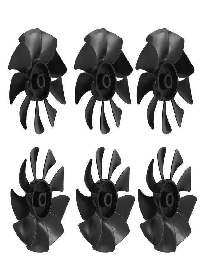 Hyuduo Motor Blades, ABS Low Noise Cooling Fan Air Compressor Pump Replacement Accessories with 3D Curved Propellers for Air Compressor and Pump Accessories - Image 2