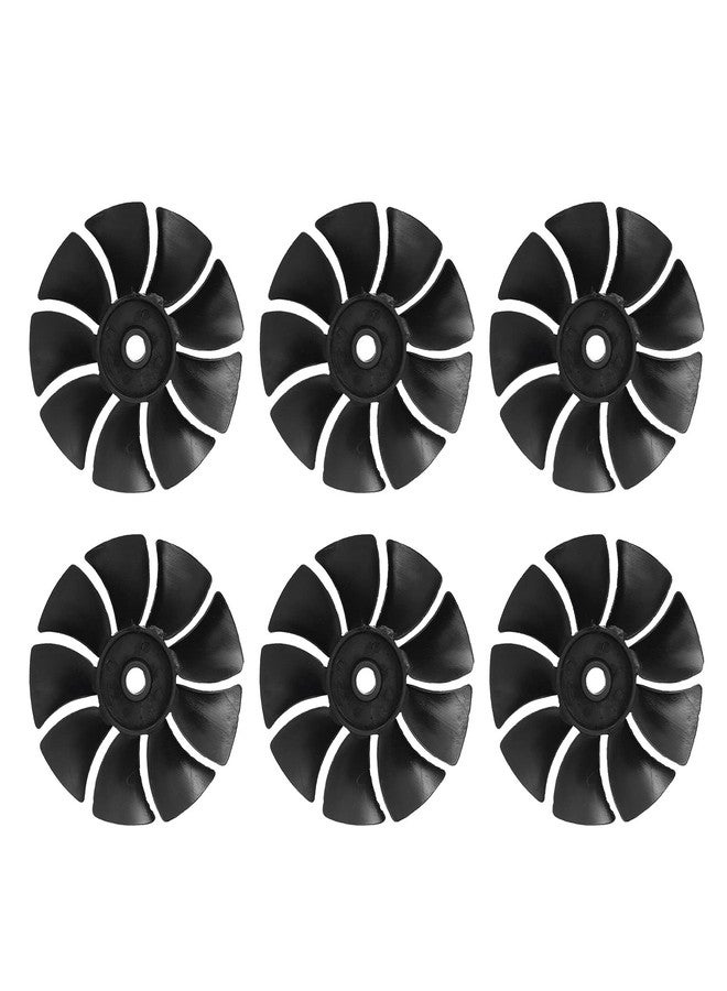Hyuduo Motor Blades, ABS Low Noise Cooling Fan Air Compressor Pump Replacement Accessories with 3D Curved Propellers for Air Compressor and Pump Accessories - Image 1